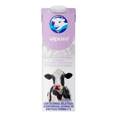 Imagen de Leche Alpura Deslactosada Light 1 LTS