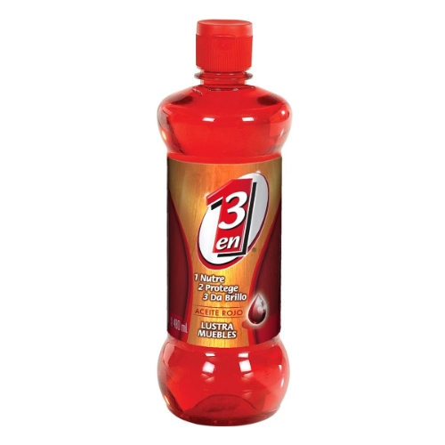 Imagen de Limpiador 3En1 Lustro Rojo 480 MLL