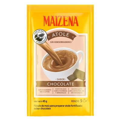 Imagen de Atole Maizena Chocolate 47 GRS