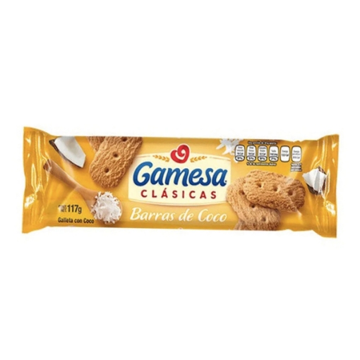 Imagen de Galleta Gamesa Barra Coco 117 GRS