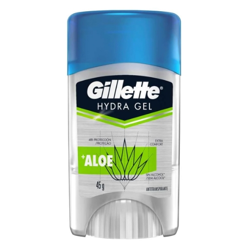 Imagen de Desodorante Gillette Hydra Gel Aloe En Barra Para Caballero  45 GRS
