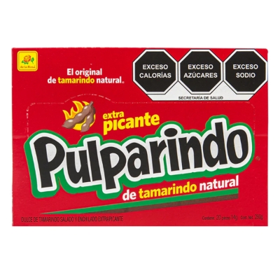 Imagen de Pulparindo Extra Picante Grande 20 PZS