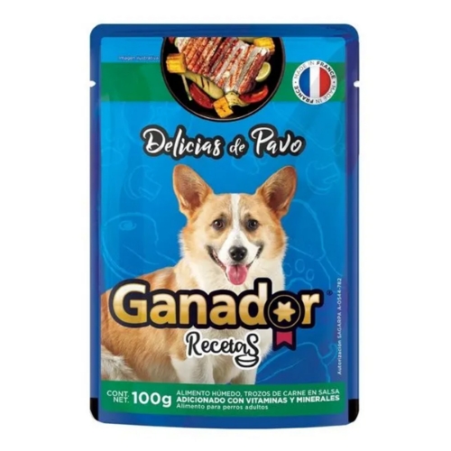 Imagen de Sobres Ganador Recetas Delicias De Pavo  100 GRS