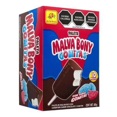 Imagen de Paleta Malvabony Con Chocolate Gomitas 10 PZS