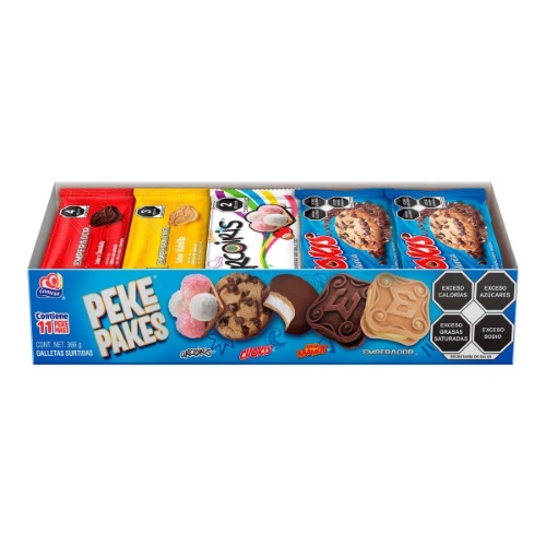 Imagen de Galleta Gamesa Peke Pakes  366 GRS