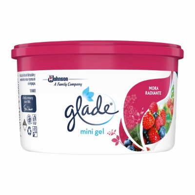 Imagen de Aromatizante Glade Gel Hogar Mora Radiante 70 GRS