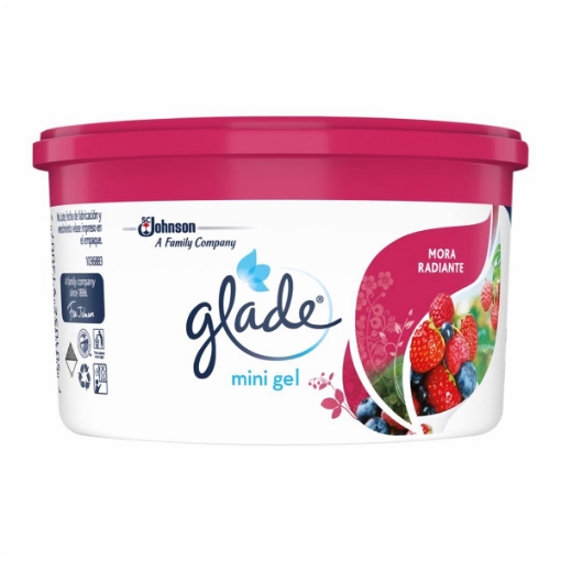 Imagen de Aromatizante Glade Gel Hogar Mora Radiante  70 GRS