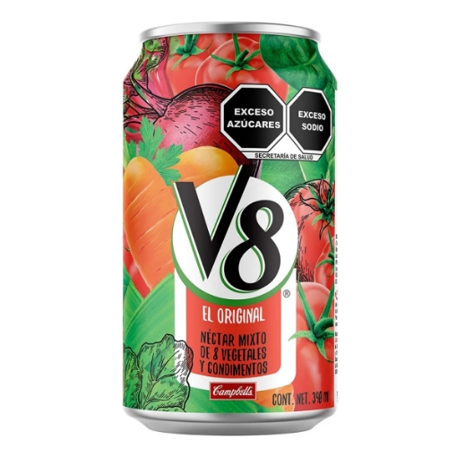 Imagen de Jugo Campbell'S V8 Aluminio 340 MLL