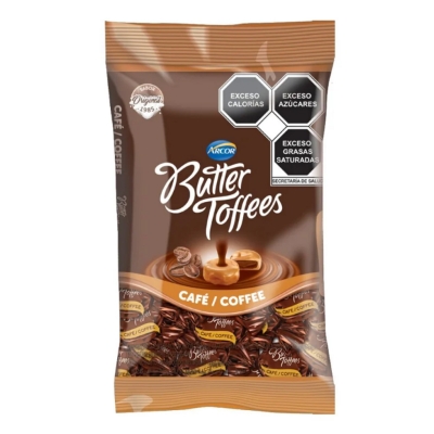 Imagen de Dulce Arcor Butter Toffees Cafe 400 GRS