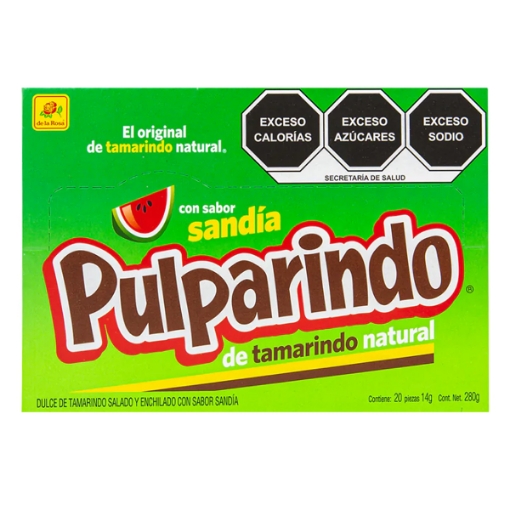 Imagen de Dulce De La Rosa Pulparindo Sandia  14 GRS