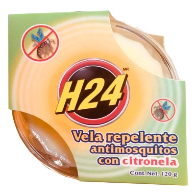 Imagen de Veladora H-24 Repele A Mosquito 120 GRS