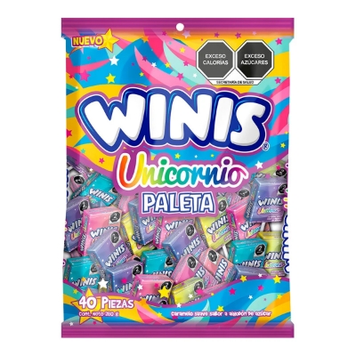 Imagen de Paleta Winis Unicornio 40 PZS