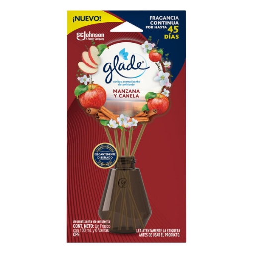 Imagen de Glade Varitas Manzana Canela 100 MLL