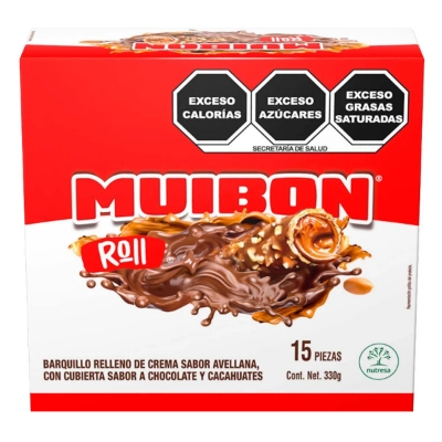 Imagen de Chocolate Muibon Roll 15 PZS