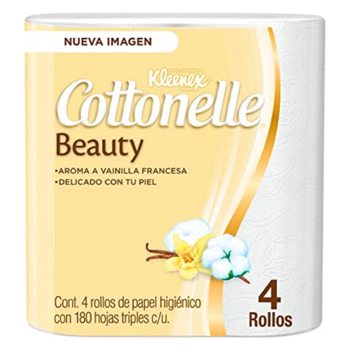 Imagen de Papel Higiénico Kleenex Cottonelle Beauty  4 PZS
