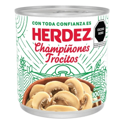 Imagen de Champiñon Herdez En Trozos  186 GRS