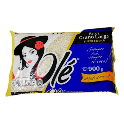 Imagen de Arroz Super Extra Olé Azul 900 GRS