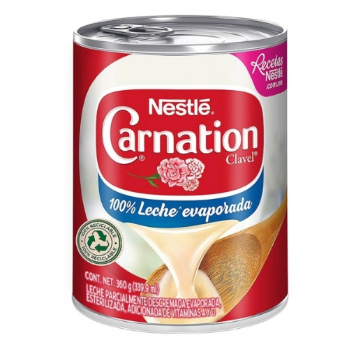 Imagen de Leche Evaporada Nestlé Carnation Clavel  360 GRS