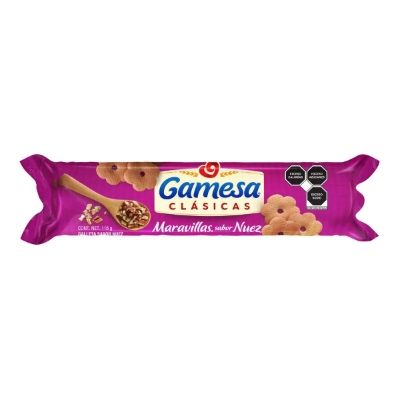 Imagen de Galleta Gamesa Maravillas Nuez 116 GRS