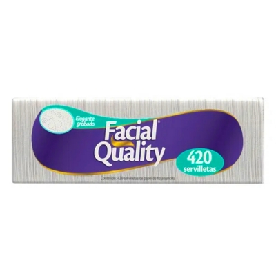 Imagen de Servilleta Facial Quality 420 PZS