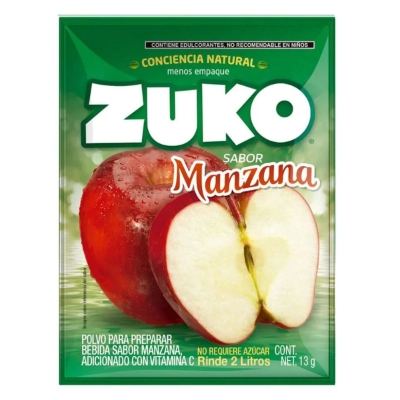 Imagen de Bebida En Polvo Zuko Manzana 13 GRS