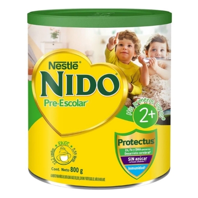 Imagen de Leche En Polvo Nido Pre-Escolar 2+ 800 GRS