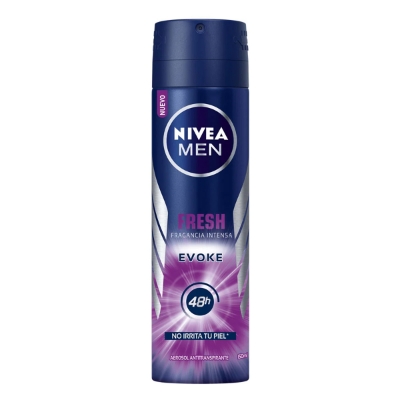 Imagen de Desodorante Nivea Aerosol Fresh Evoke Hombre 150 MLL