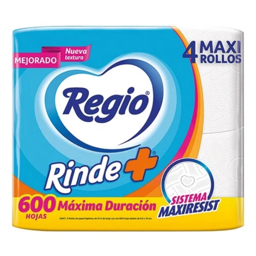 Imagen de Higienico Regio Rindemas 600Hd 4 PZS