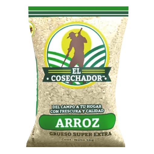 Imagen de Arroz Cosechador Súper Extra, Grano Grueso 1 KGS