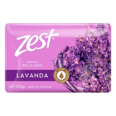 Imagen de Jabon De Tocador Zest Lavanda 135 GRS