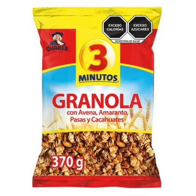 Imagen de Granola Quaker Value 3Min 370 GRS