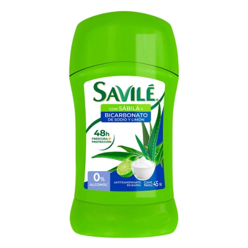 Imagen de Desodorante Savilé Bicarbonato En Barra Para Mujer  45 GRS