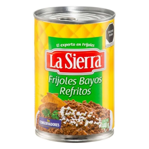 Imagen de Frijoles La Sierra Bayos Refritos 440 GRS