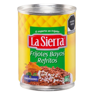 Imagen de Frijoles La Sierra Bayos Refritos 580 GRS