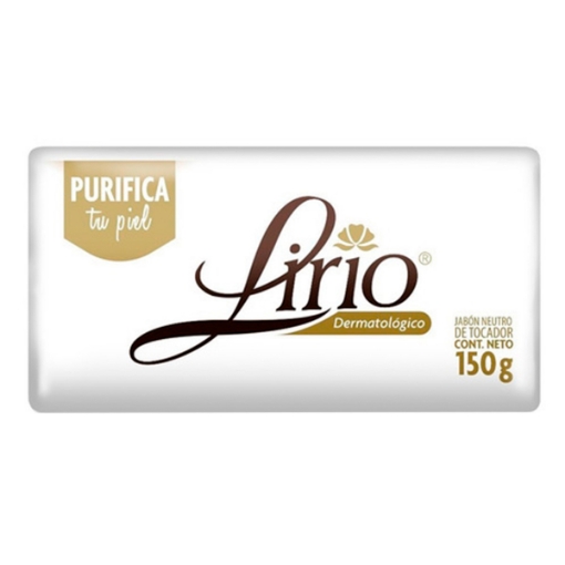 Imagen de Jabón De Tocador Lirio Dermatológico  150 GRS