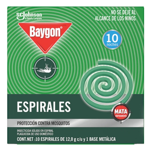 Imagen de Insecticida Scjohnson Aygon Espiral 10 PZS