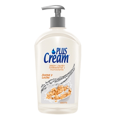 Imagen de Jabon Liquido Plus Cream Avena Y Leche 500 MLL