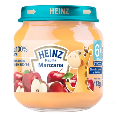 Imagen de Papilla Heinz Manzana 113 GRS