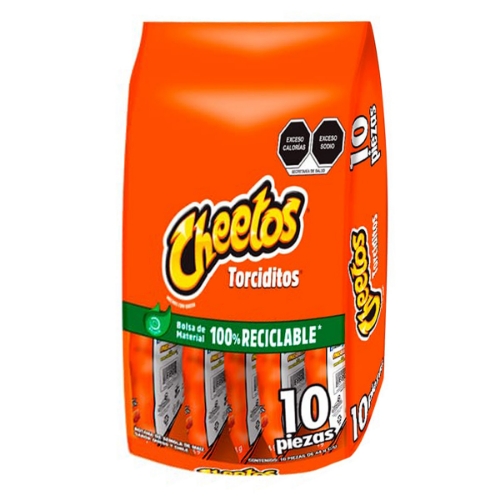 Imagen de Exhibidor Botana Sabritas Cheetos Torciditos 44 GRS