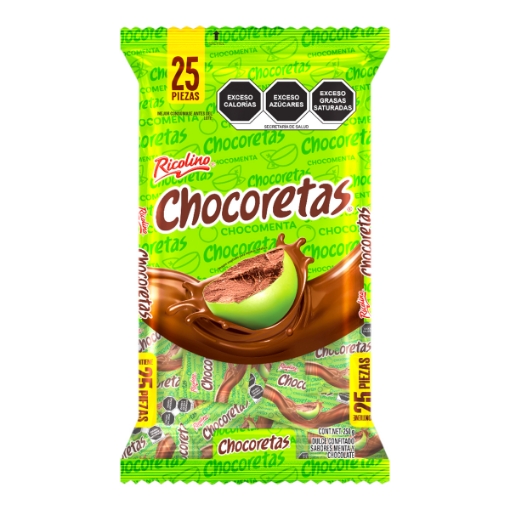 Imagen de Chocolates  Ricolino Chocoretas Mini  25 PZS