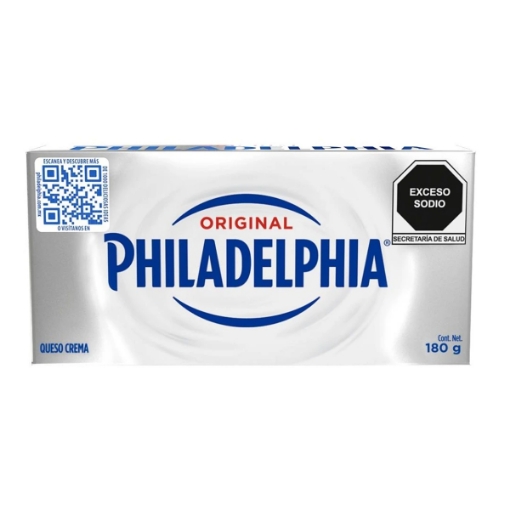 Imagen de Queso Crema Philadelphia Orig 180 GRS