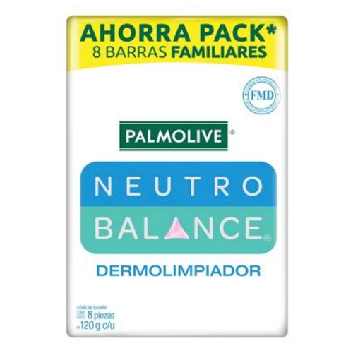 Imagen de Exhibidor  Jabon Tocador Palmolive Neutro Balance Dermo   100 GRS