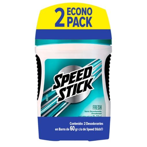 Imagen de Desodorante Speed Stick Fresh En Barra 2Pack Para Caballero  60 GRS