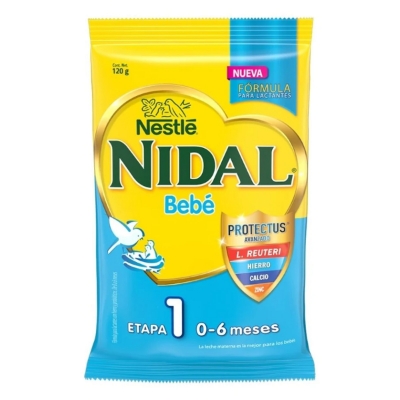 Imagen de LECHE NESTLE NIDAL BEBE 1 BLS 120 GRS