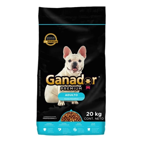 Imagen de Croquetas Ganador Premium Adulto Razas Pequeñas  20 KGS