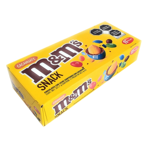 Imagen de Exhibidor Chocolate M&M Snack Peanut  20.7 GRS
