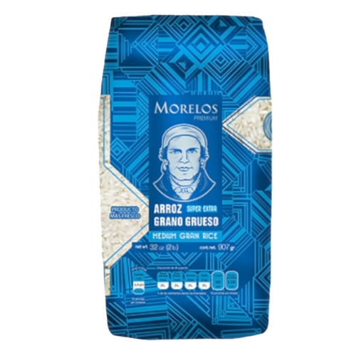 Imagen de Arroz Grueso Morelos 900 GRS