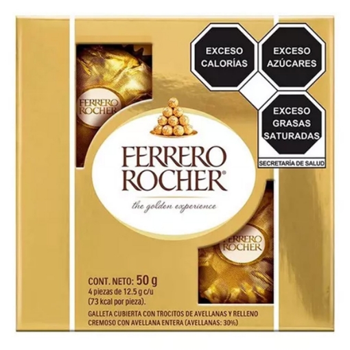 Imagen de Chocolate Ferrero Rocher  4 PZS