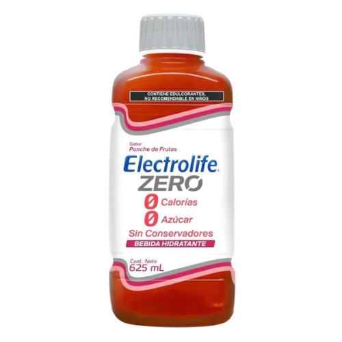 Imagen de Suero Electrolife Zero Ponche Frutas 625 MLL
