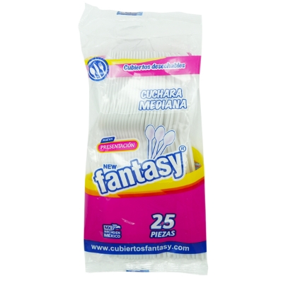 Imagen de Cuchara Fantasy Mediana 25 PZS